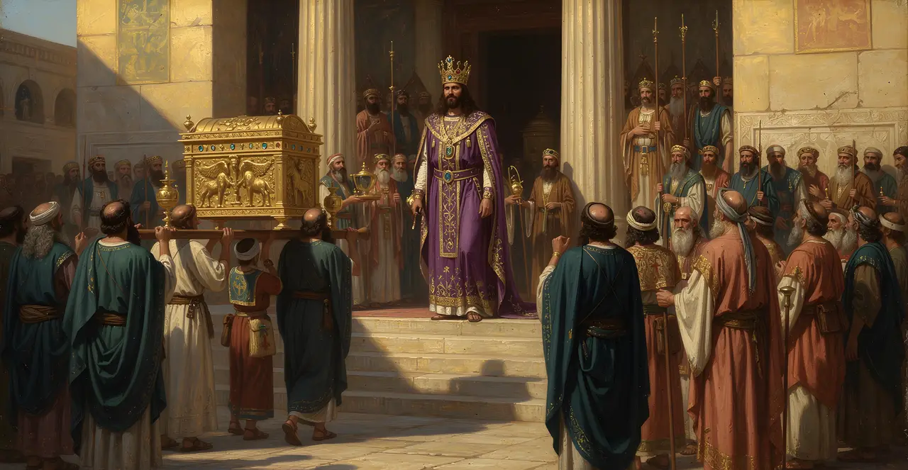 1 Kings 8:1-4 — 1 Kings, oil painting · TruthPrints