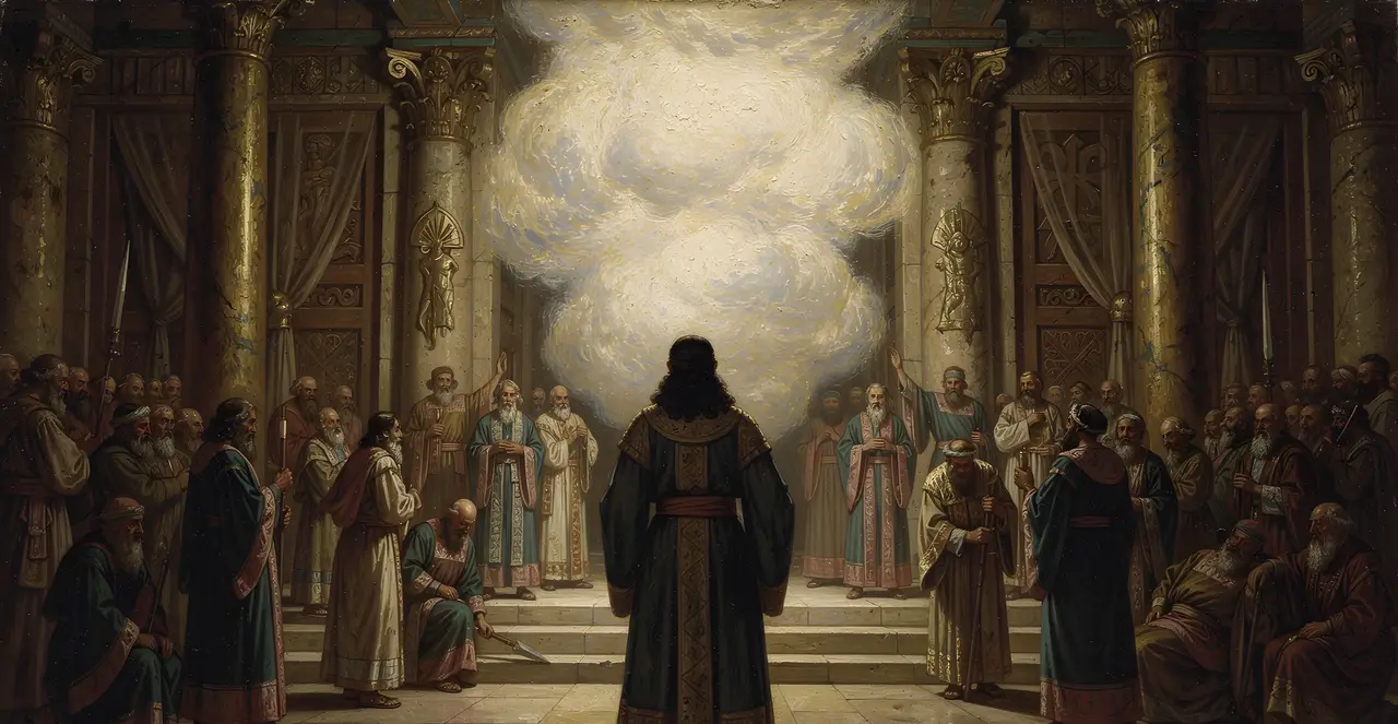 1 Kings 8:11-15 — 1 Kings, oil painting · TruthPrints