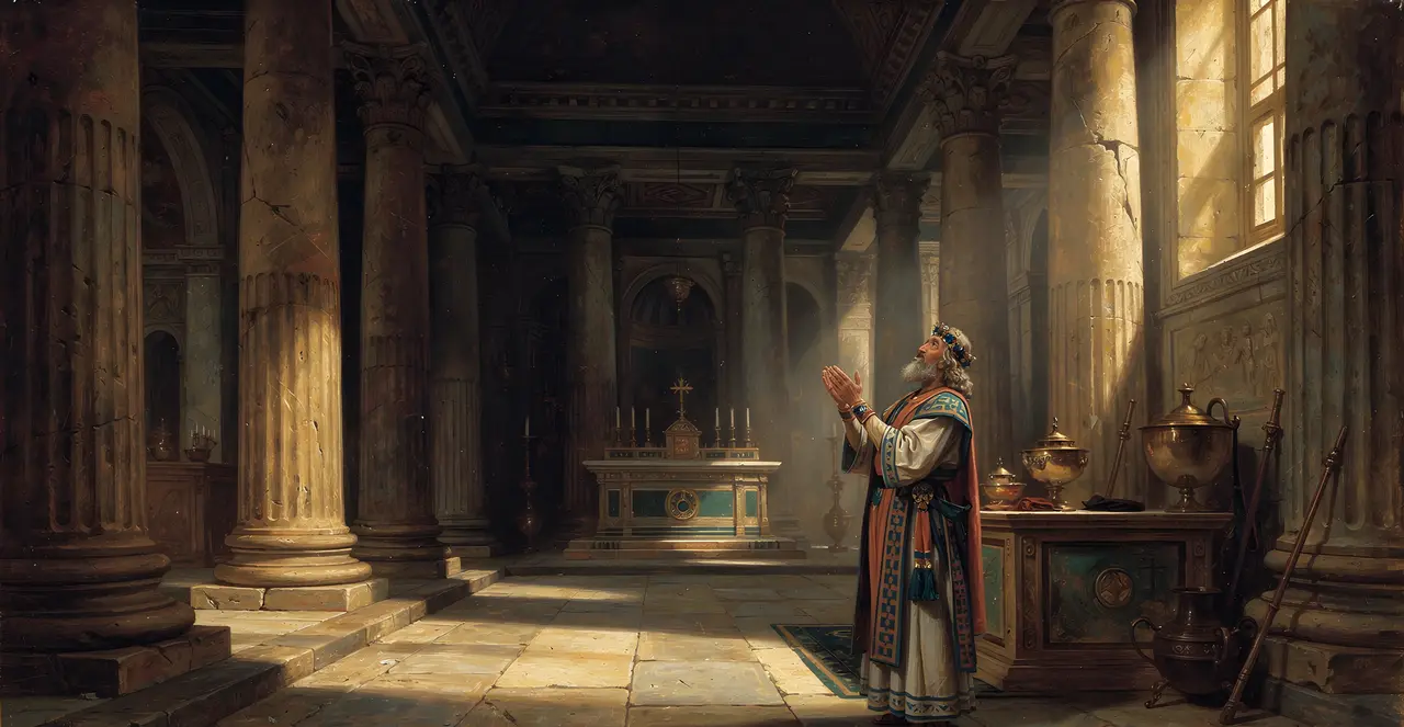 1 Kings 8:25-27 — 1 Kings, oil painting · TruthPrints