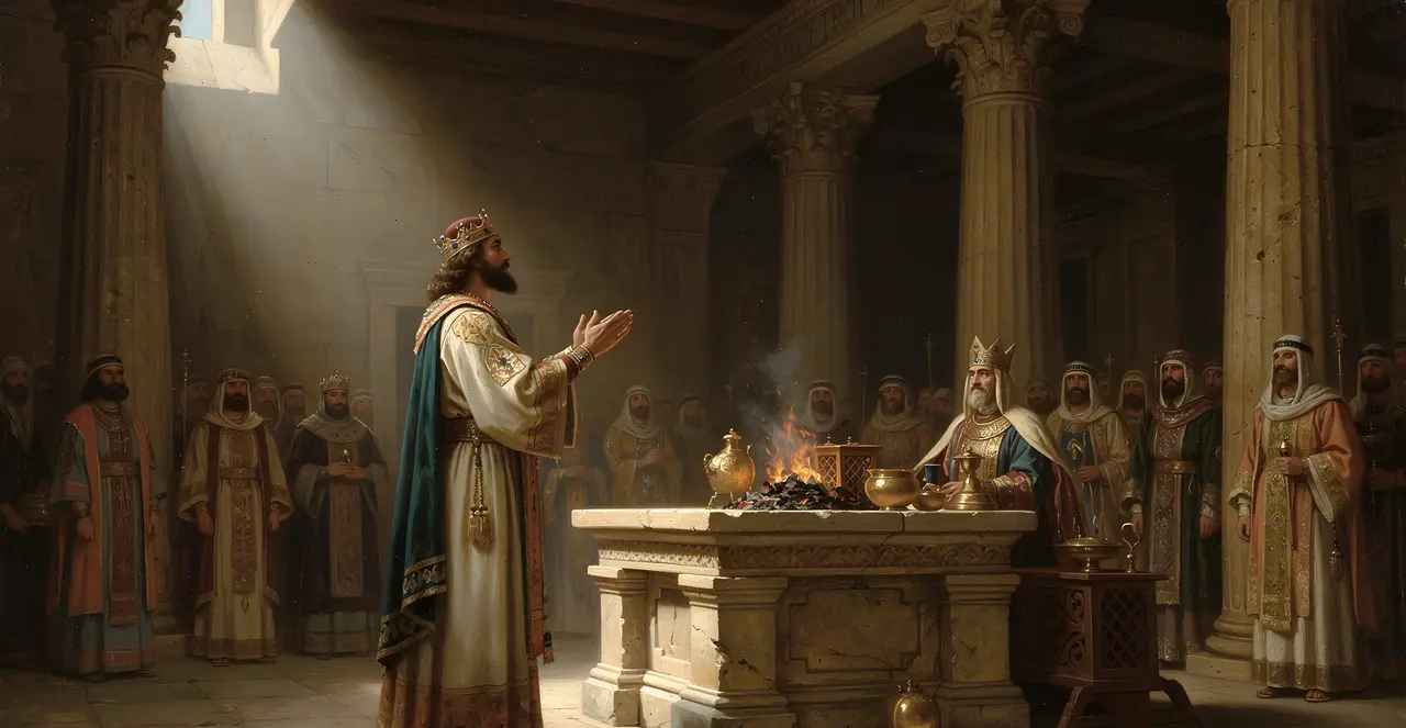 1 Kings 8:28-30 — 1 Kings, oil painting · TruthPrints