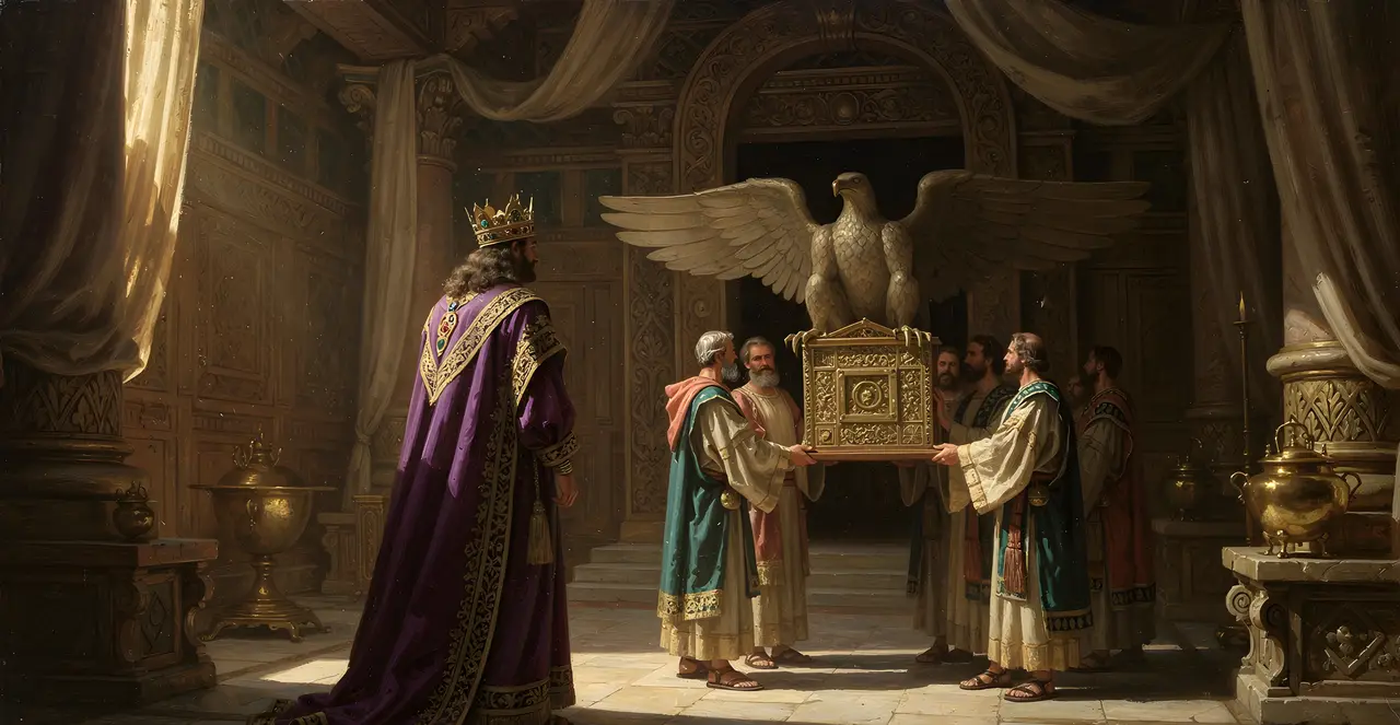 1 Kings 8:5-7 — 1 Kings, oil painting · TruthPrints