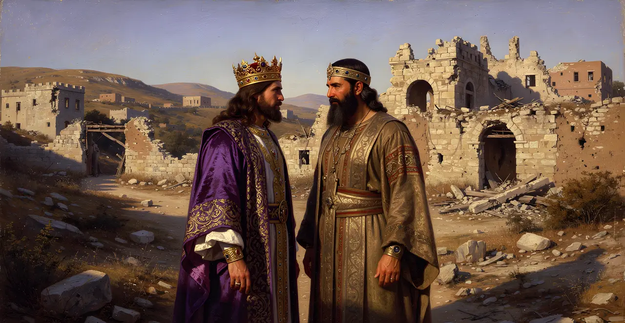 1 Kings 9:12-15 — 1 Kings, oil painting · TruthPrints
