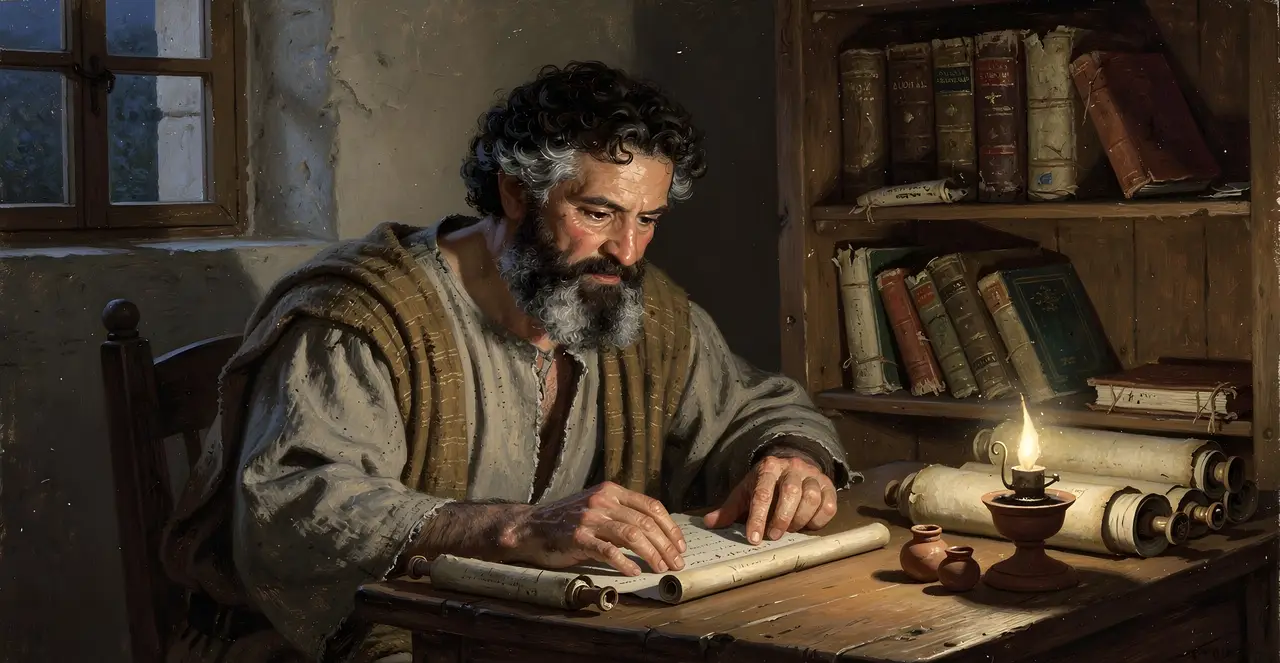 1 Peter 1:1-4 — 1 Peter, oil painting · TruthPrints