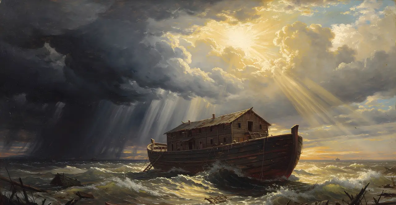 1 Peter 3:18-21 — 1 Peter, oil painting · TruthPrints