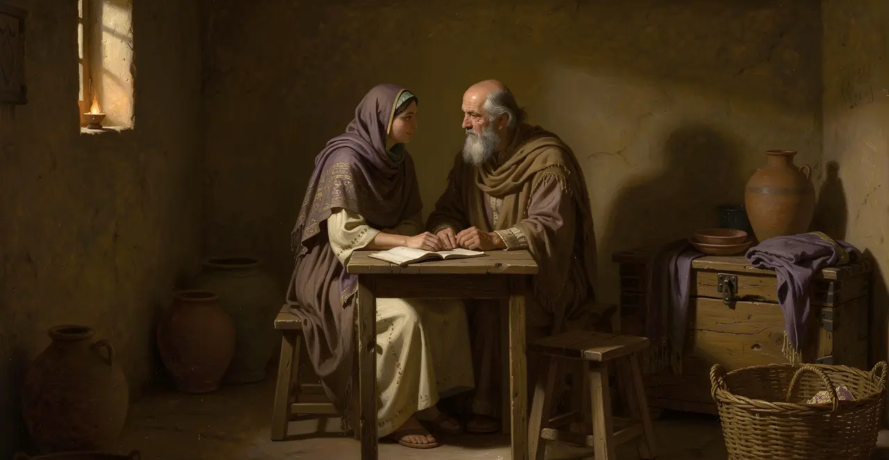 1 Peter 3:5-8 — 1 Peter, oil painting · TruthPrints