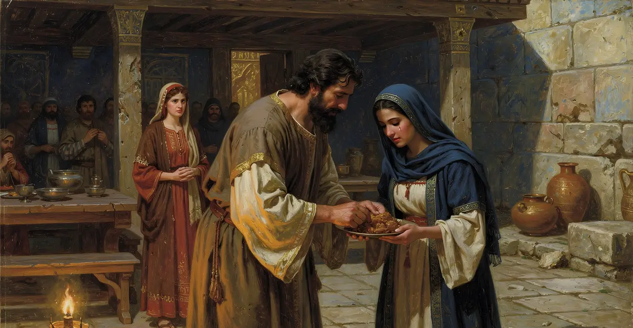 1. Samuel 1,4-8 — 1. Samuel, Ölgemälde · TruthPrints