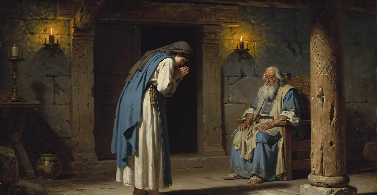 1 Samuel 1:9-11 — 1 Samuel, oil painting · TruthPrints