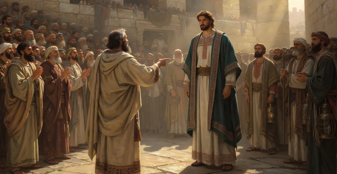 1. Samuel 10,22-24 — 1. Samuel, Ölgemälde · TruthPrints