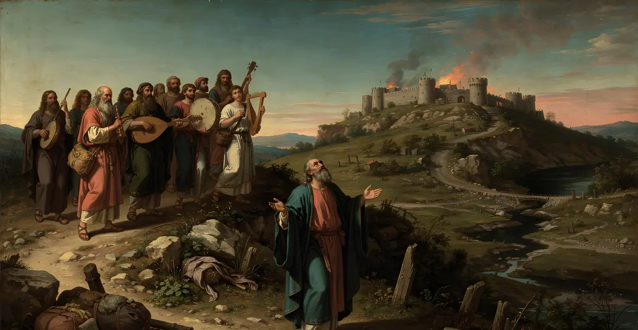 1. Samuel 10,5-7 — 1. Samuel, Ölgemälde · TruthPrints
