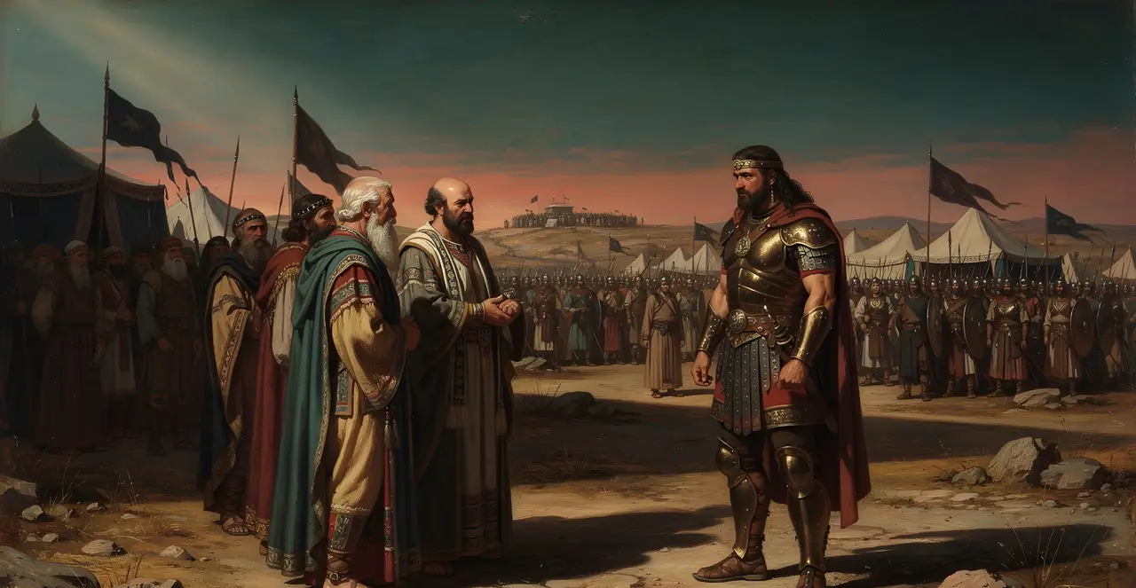 1 Samuel 11:1-3 — 1 Samuel, oil painting · TruthPrints