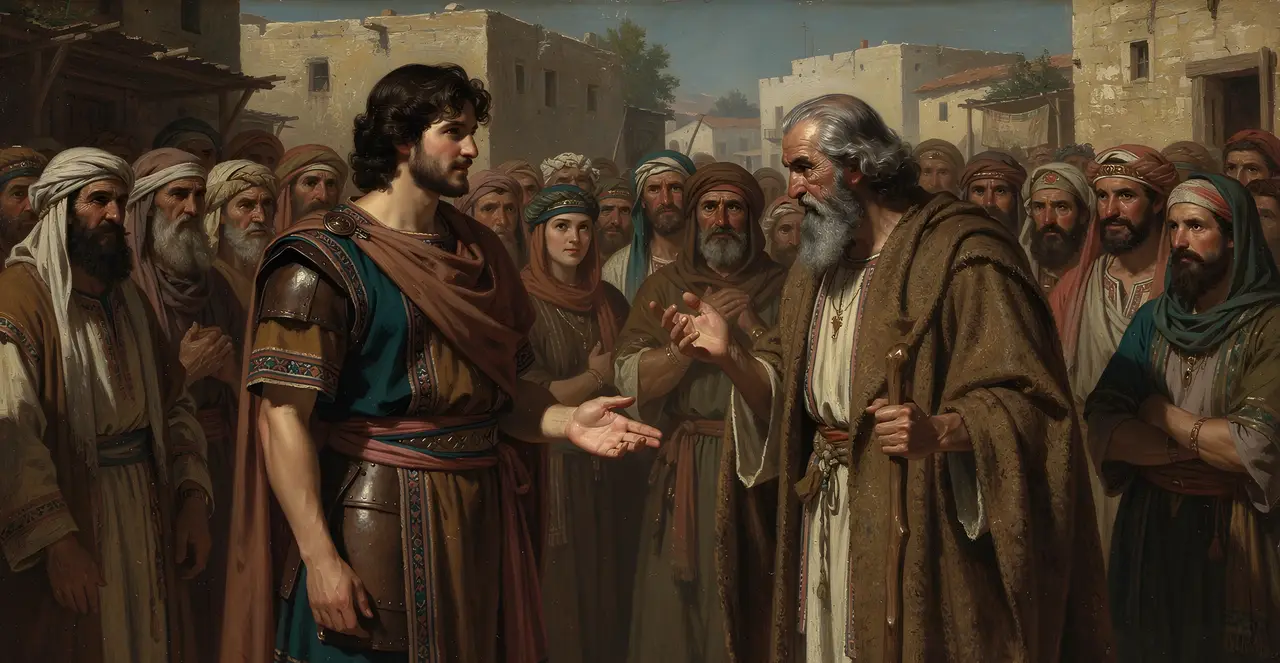 1. Samuel 11,11-14 — 1. Samuel, Ölgemälde · TruthPrints