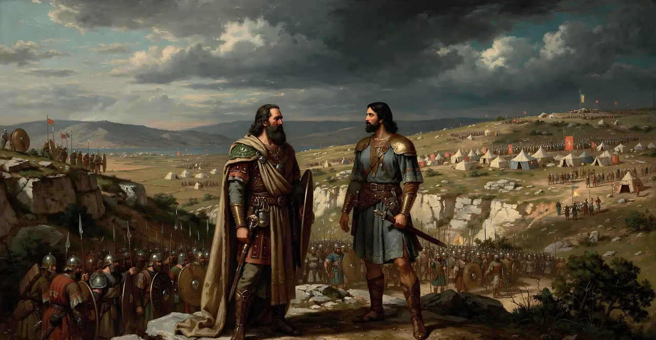 1. Samuel 13,14-16 — 1. Samuel, Ölgemälde · TruthPrints