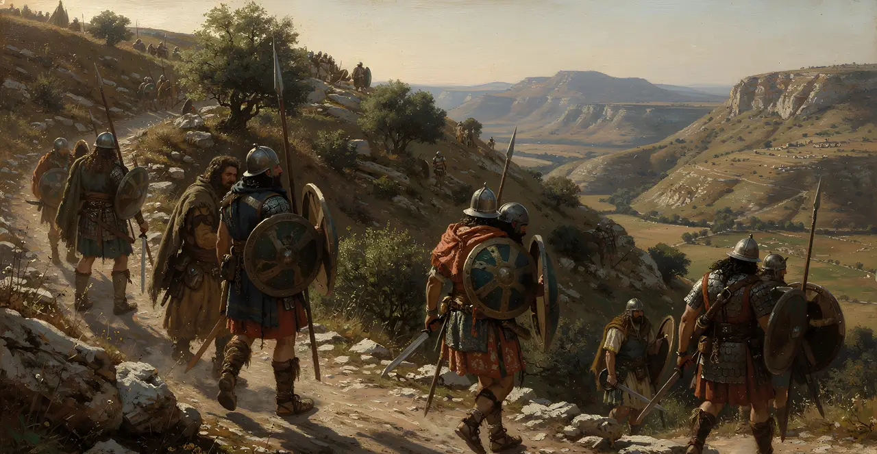 1. Samuel 13,17-20 — 1. Samuel, Ölgemälde · TruthPrints