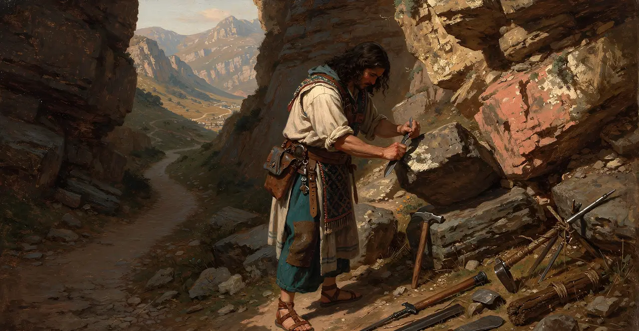 1 Samuel 13:21-23 — 1 Samuel, oil painting · TruthPrints