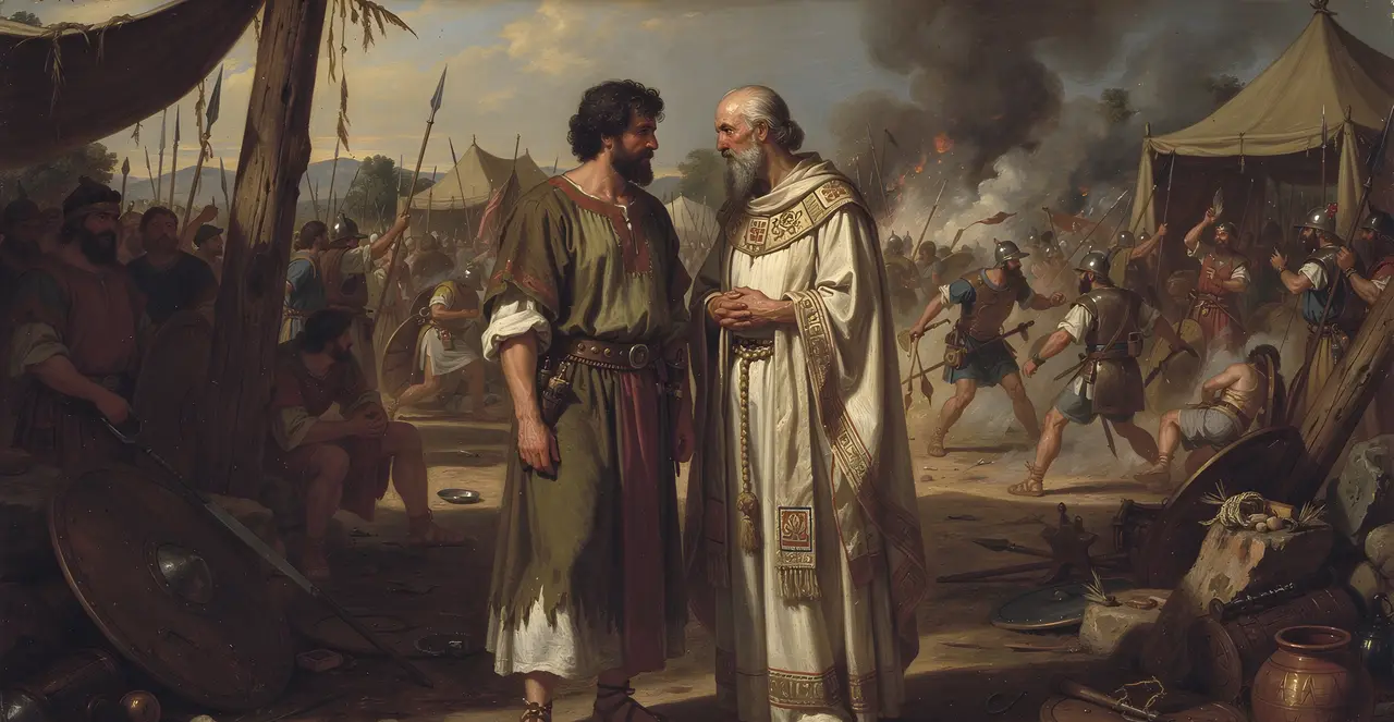 1. Samuel 14,19-21 — 1. Samuel, Ölgemälde · TruthPrints