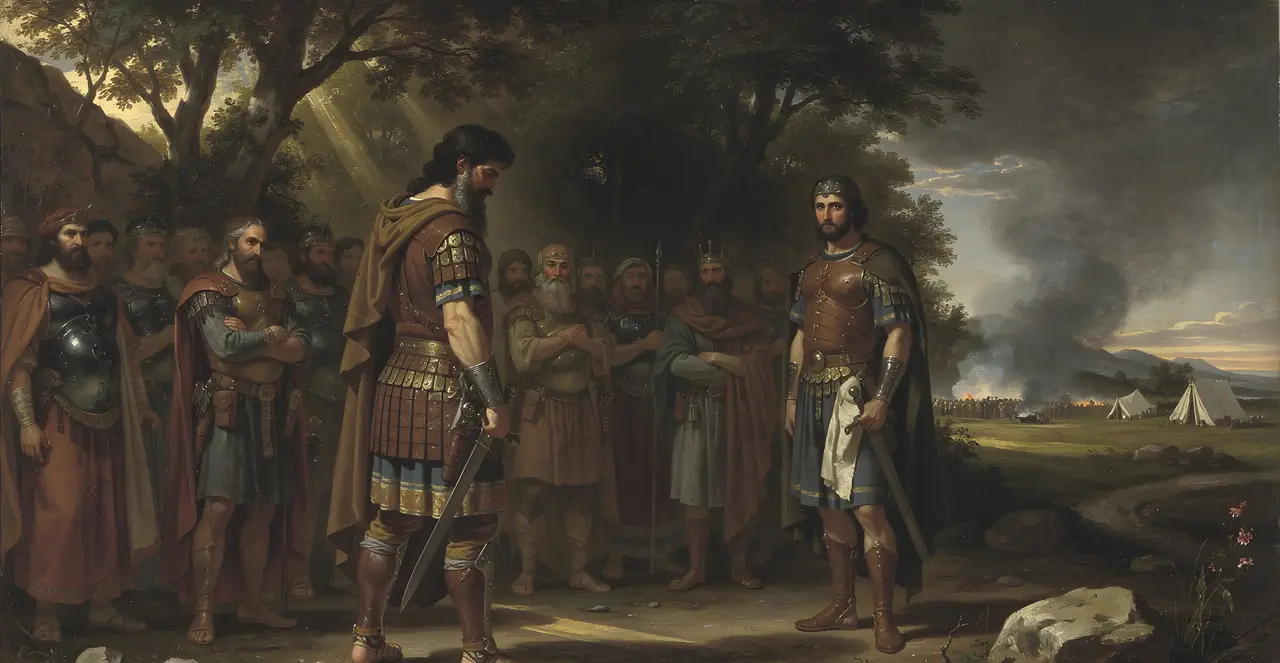 1 Samuel 14:39-42 — 1 Samuel, oil painting · TruthPrints