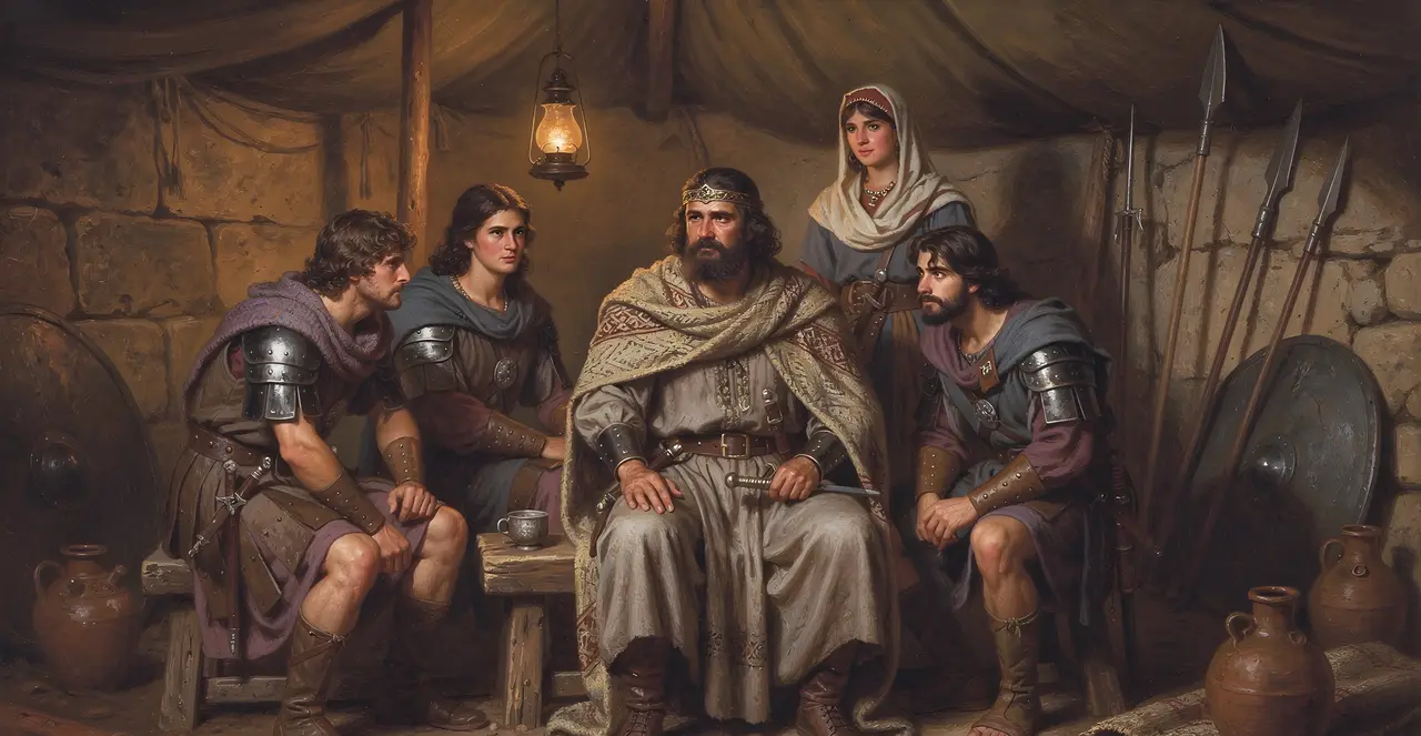 1. Samuel 14,49-52 — 1. Samuel, Ölgemälde · TruthPrints