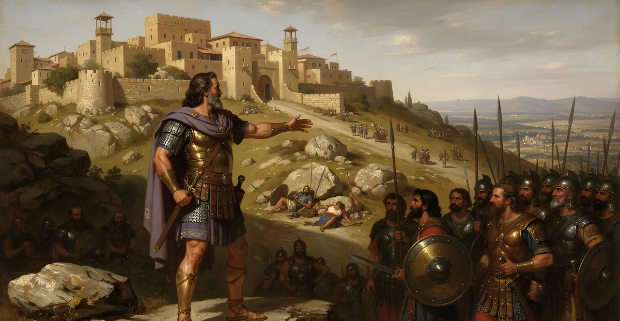 1 Samuel 15:5-8 — 1 Samuel, oil painting · TruthPrints