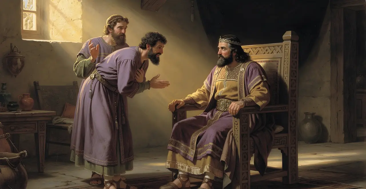 1 Samuel 16:14-17 — 1 Samuel, oil painting · TruthPrints