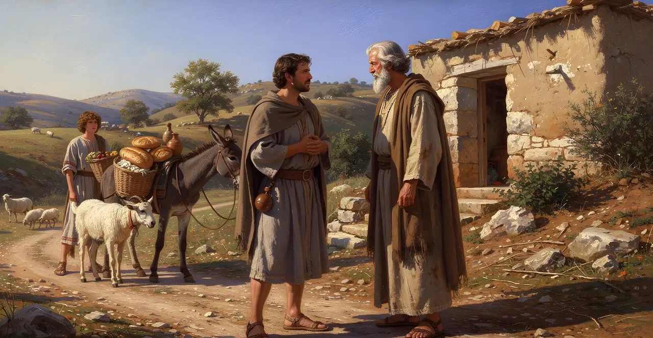 1. Samuel 16,18-21 — 1. Samuel, Ölgemälde · TruthPrints