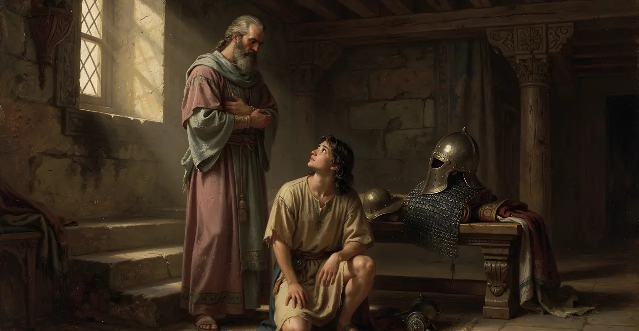 1 Samuel 17:36-38 — 1 Samuel, oil painting · TruthPrints