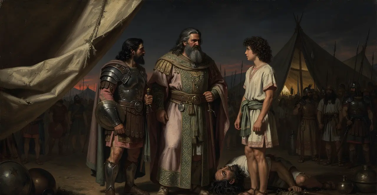 1. Samuel 17,53-57 — 1. Samuel, Ölgemälde · TruthPrints