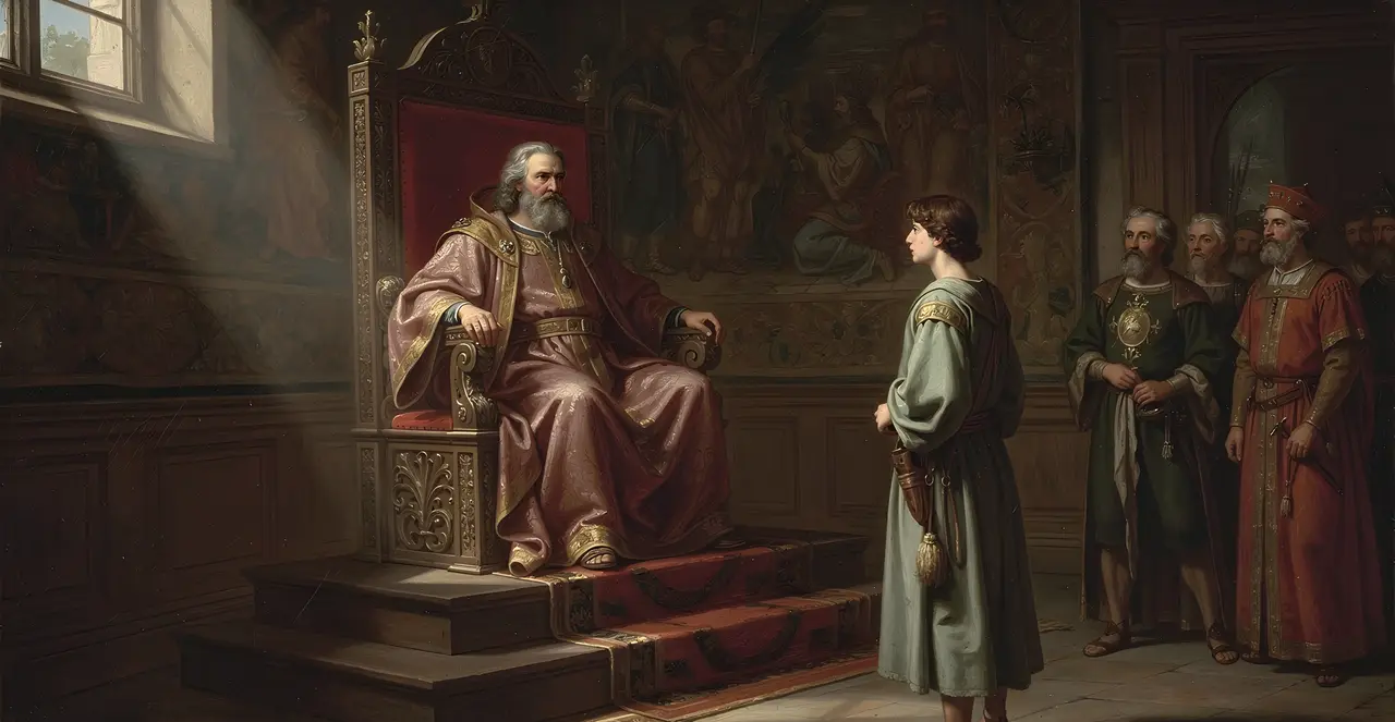 1. Samuel 17,58 — 1. Samuel, Ölgemälde · TruthPrints