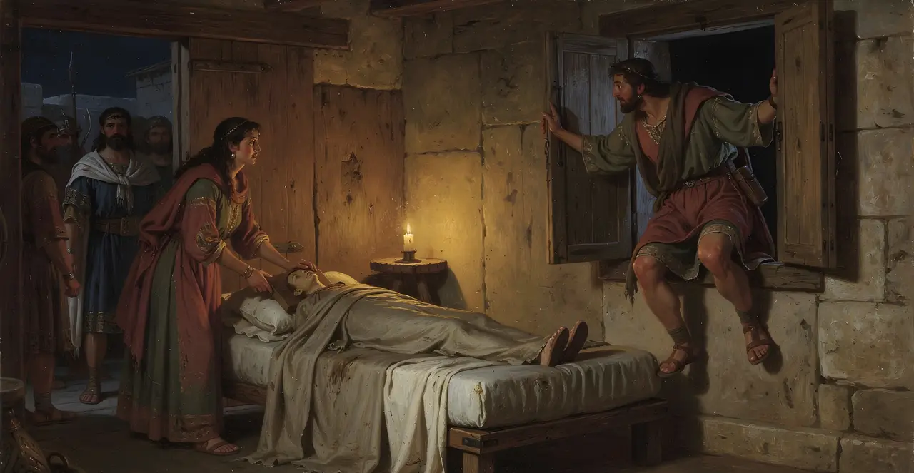 1 Samuel 19:11-15 — 1 Samuel, oil painting · TruthPrints