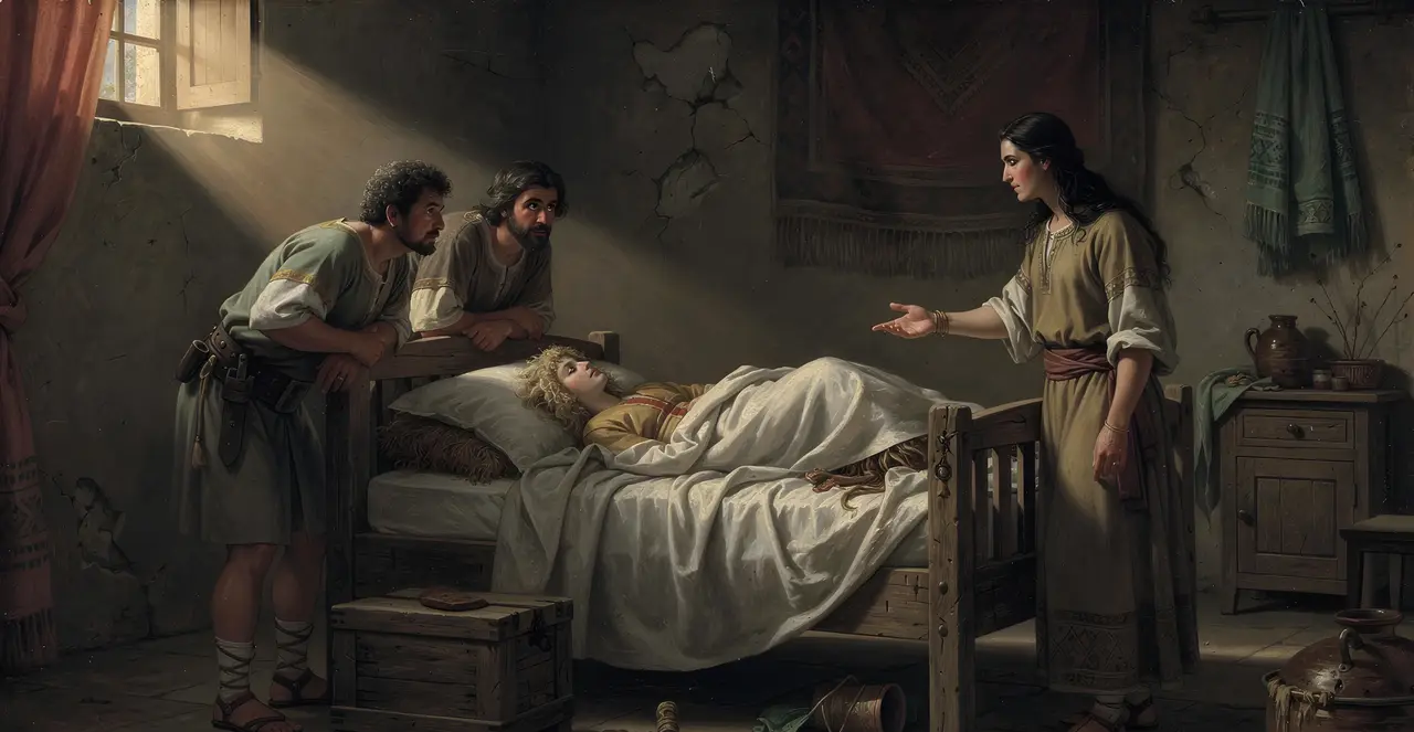 1. Samuel 19,16-19 — 1. Samuel, Ölgemälde · TruthPrints