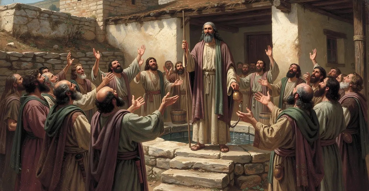 1. Samuel 19,20-22 — 1. Samuel, Ölgemälde · TruthPrints
