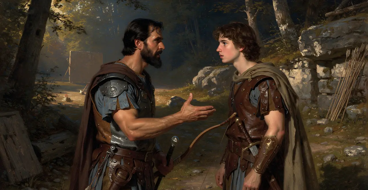 1 Samuel 20:16-20 — 1 Samuel, oil painting · TruthPrints