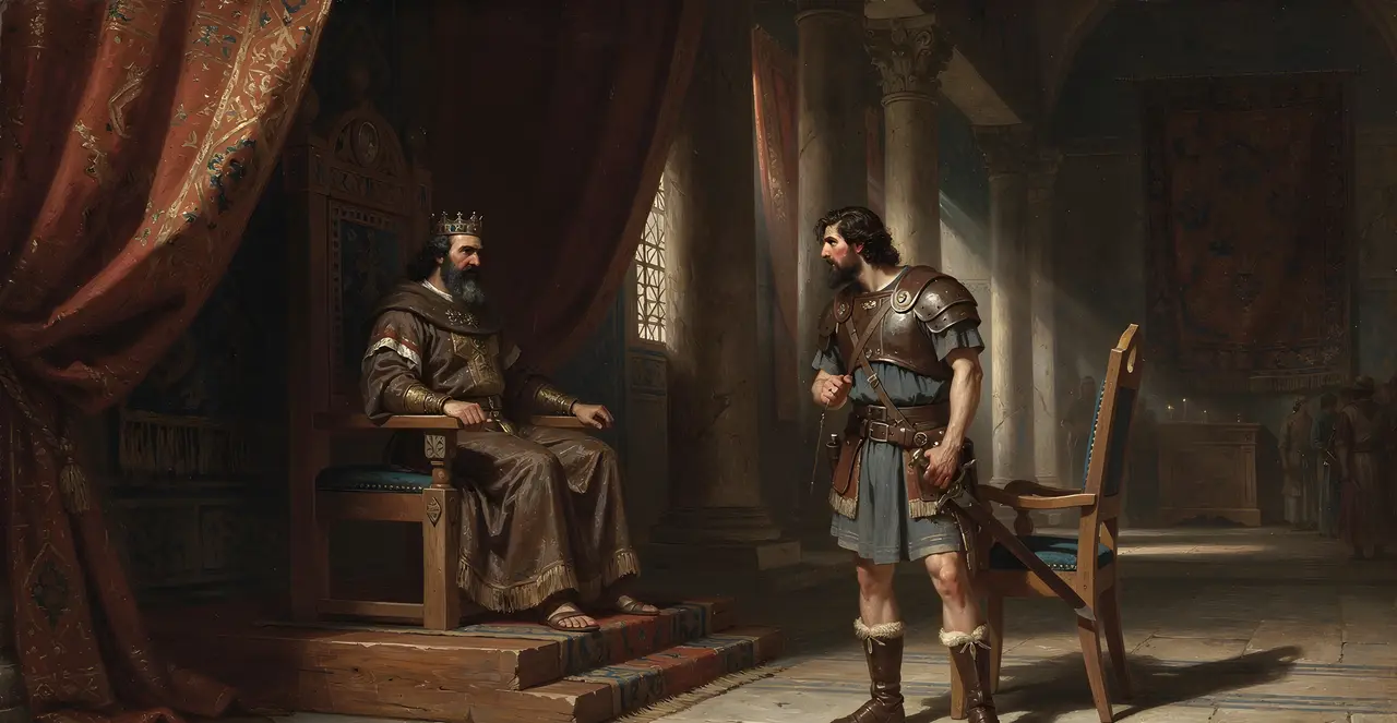 1. Samuel 20,25-28 — 1. Samuel, Ölgemälde · TruthPrints