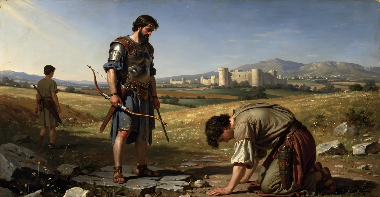 1 Samuel 20:40-42 — 1 Samuel, oil painting · TruthPrints