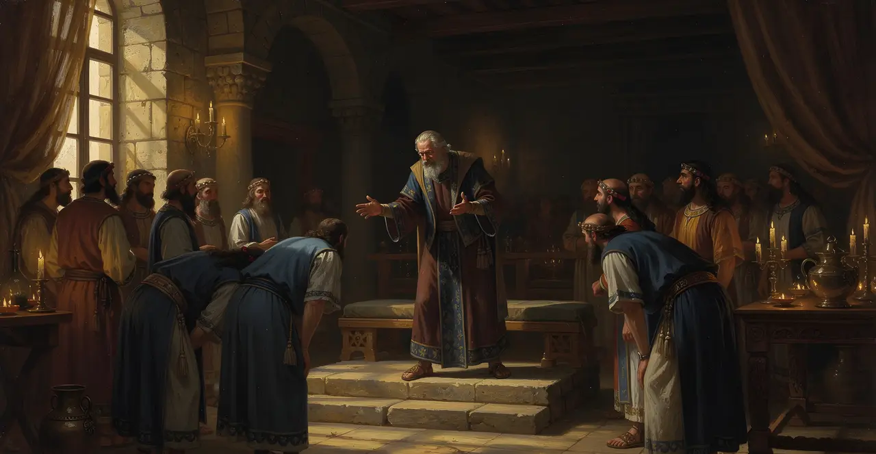 1. Samuel 22,7-8 — 1. Samuel, Ölgemälde · TruthPrints