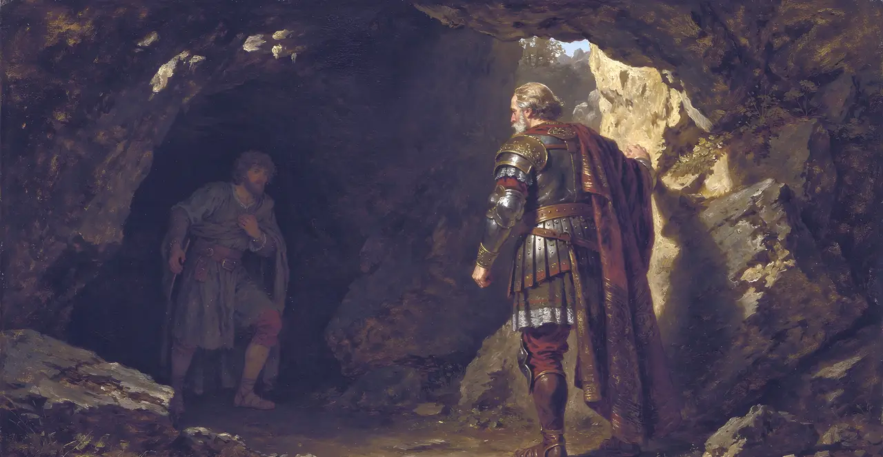 1. Samuel 24,1-3 — 1. Samuel, Ölgemälde · TruthPrints