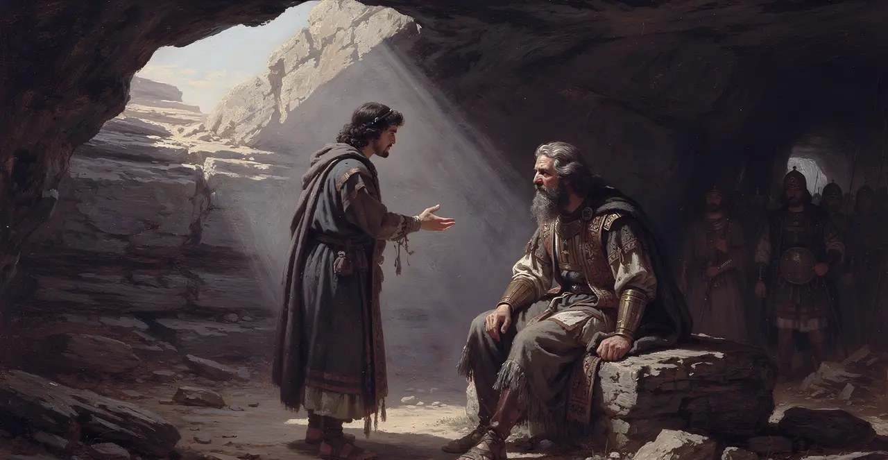 1 Samuel 24:12-15 — 1 Samuel, oil painting · TruthPrints