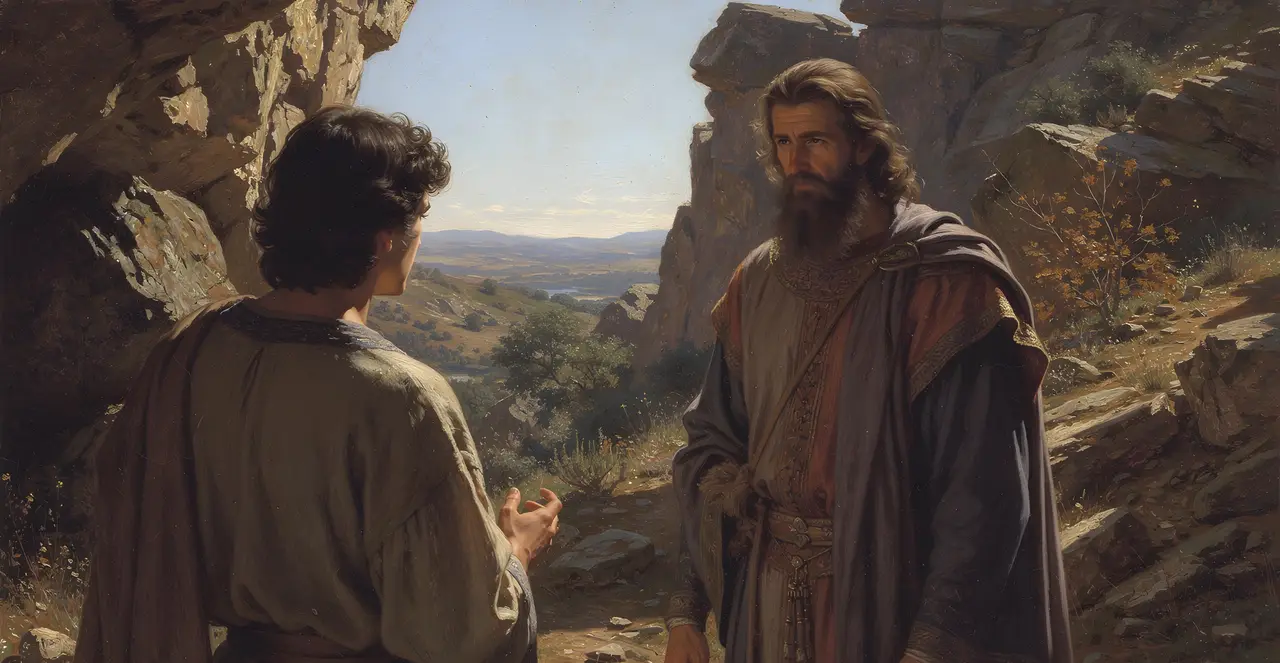 1. Samuel 24,20-22 — 1. Samuel, Ölgemälde · TruthPrints