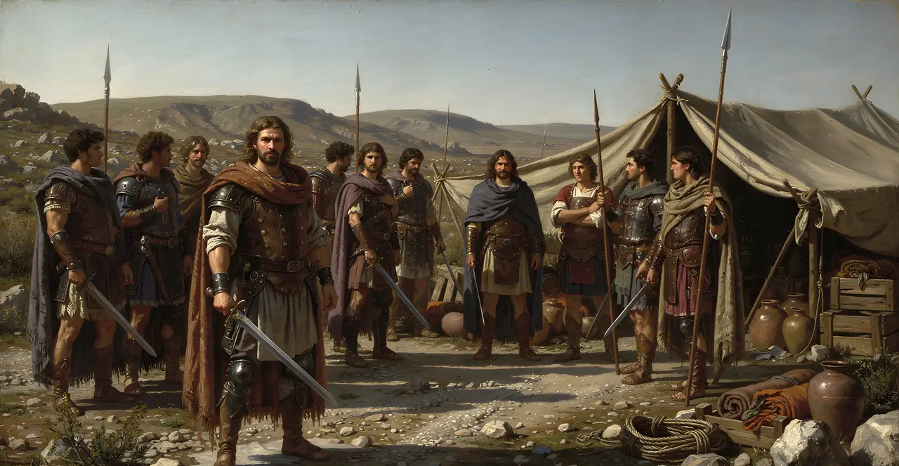 1. Samuel 25,11-13 — 1. Samuel, Ölgemälde · TruthPrints