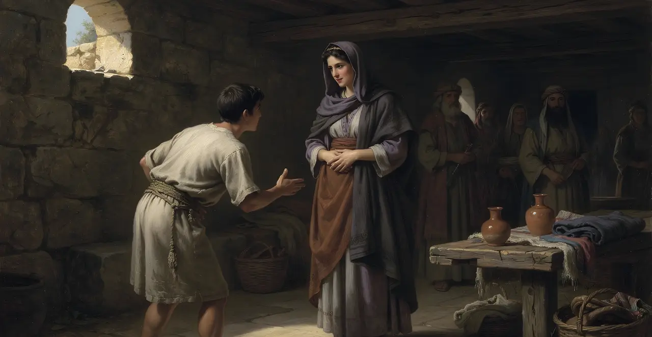 1. Samuel 25,14-16 — 1. Samuel, Ölgemälde · TruthPrints