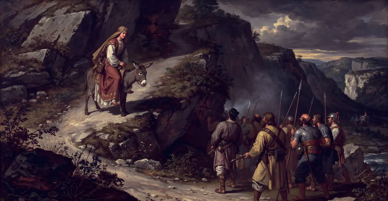 1. Samuel 25,20-22 — 1. Samuel, Ölgemälde · TruthPrints