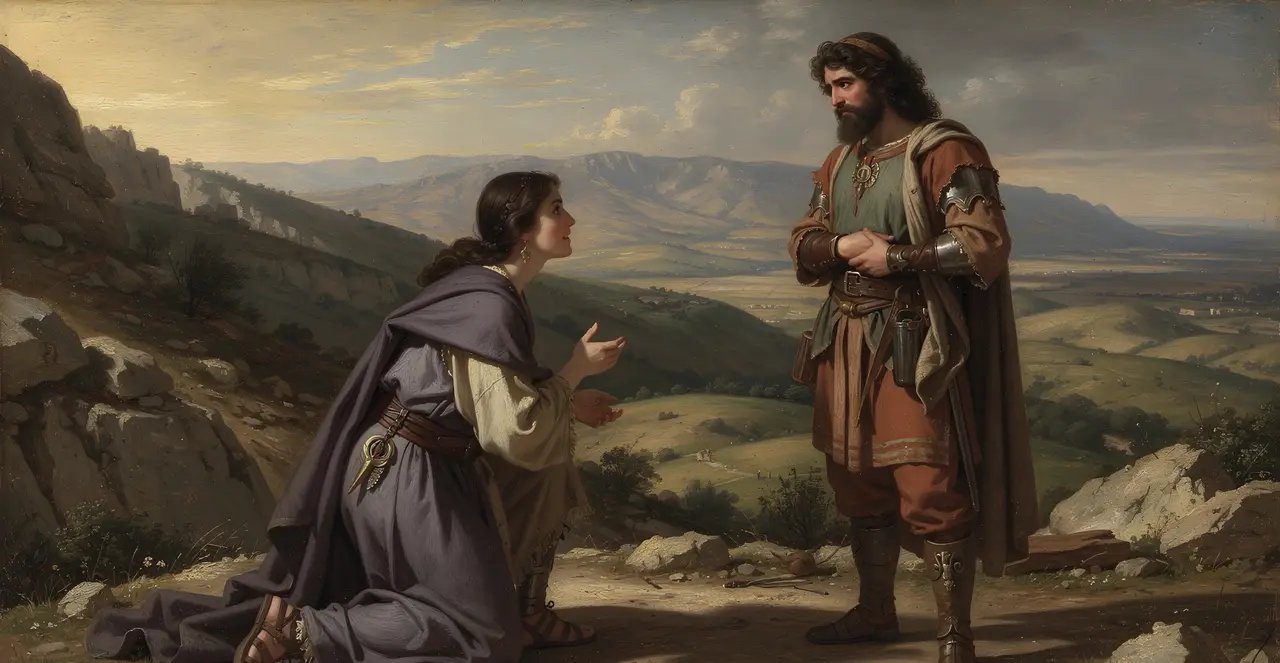 1. Samuel 25,29-30 — 1. Samuel, Ölgemälde · TruthPrints