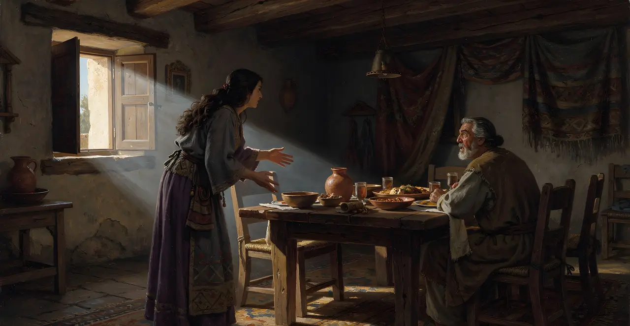 1 Samuel 25:36-38 — 1 Samuel, oil painting · TruthPrints
