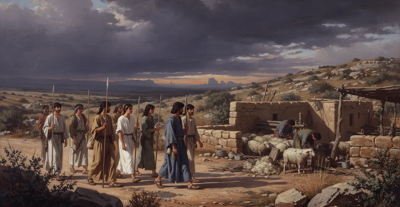 1 Samuel 25:4-7 — 1 Samuel, oil painting · TruthPrints
