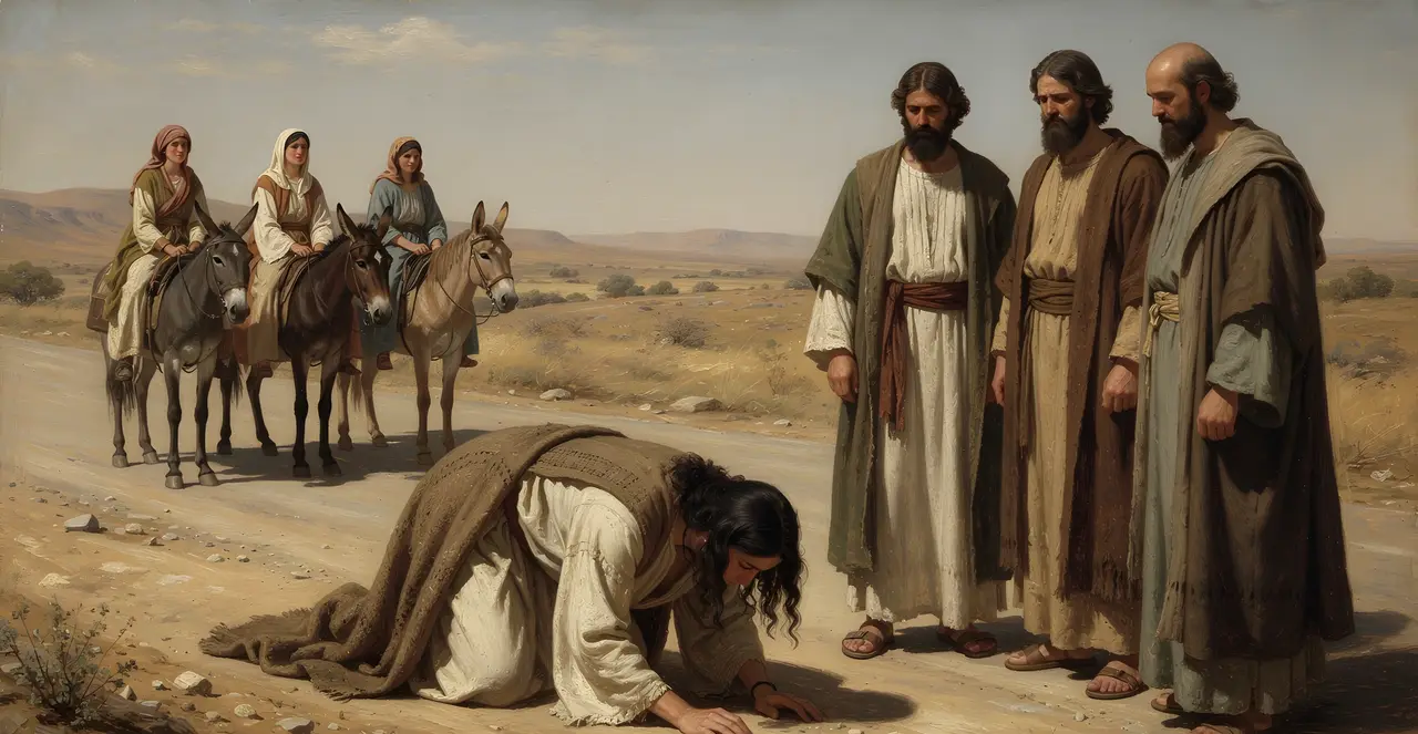 1. Samuel 25,41-44 — 1. Samuel, Ölgemälde · TruthPrints