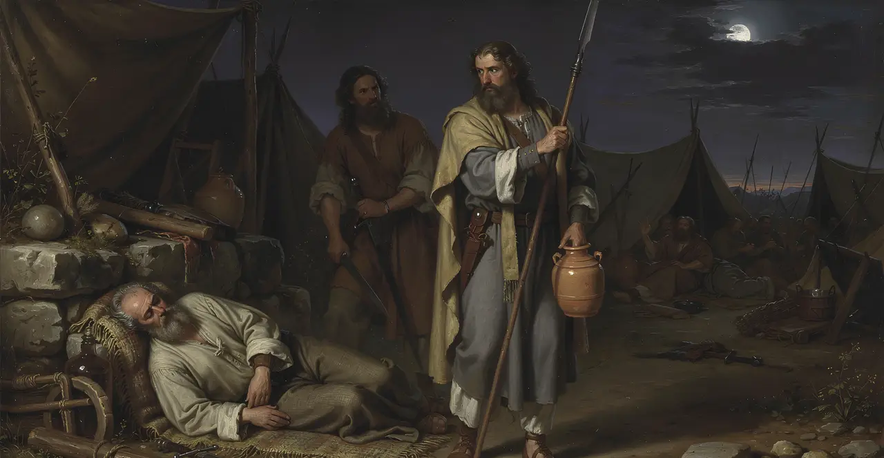 1 Samuel 26:10-12 — 1 Samuel, oil painting · TruthPrints