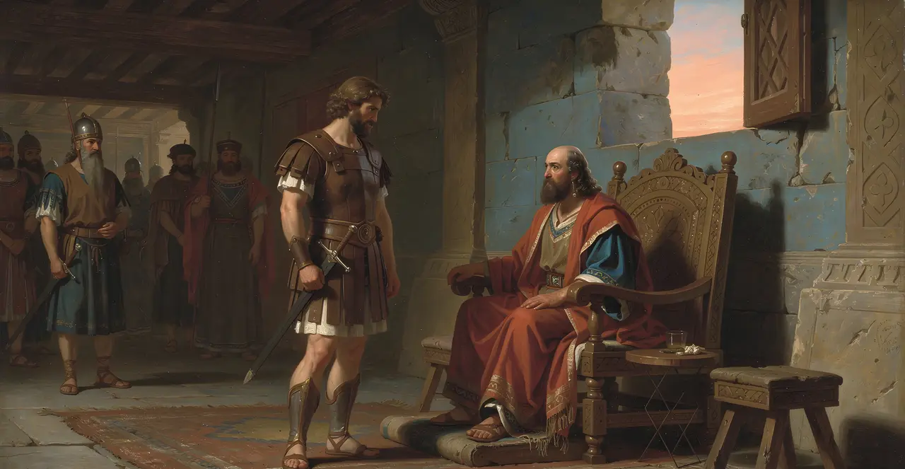 1 Samuel 28:1-3 — 1 Samuel, oil painting · TruthPrints