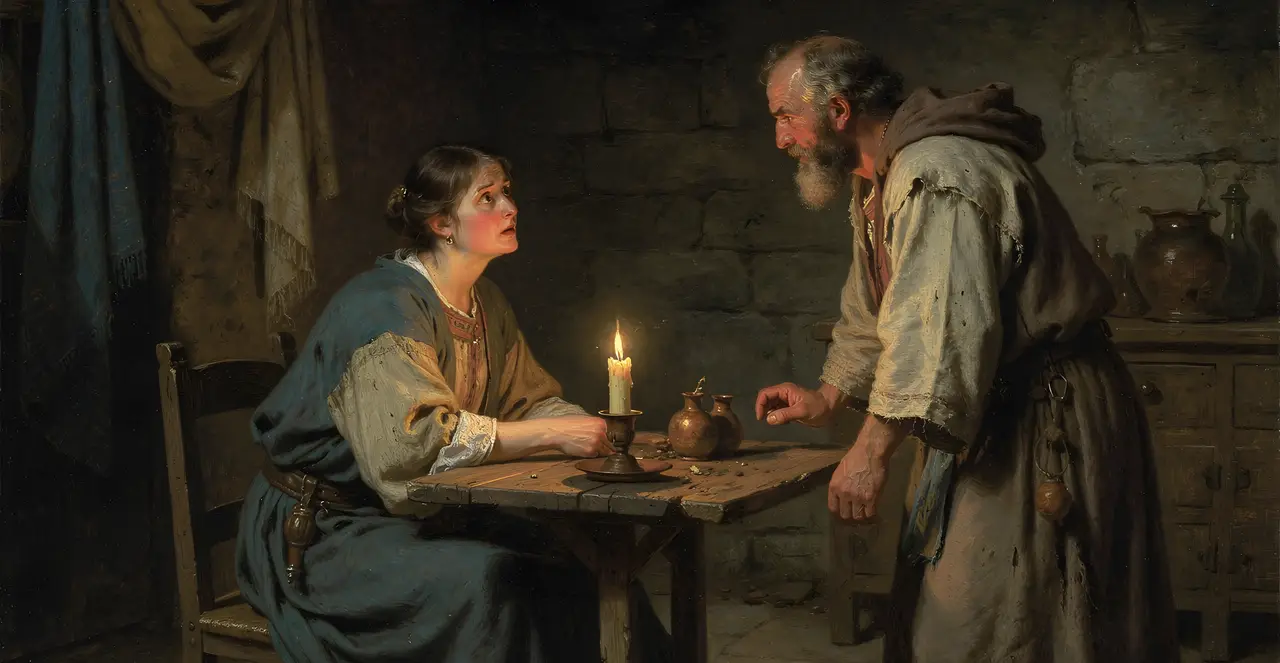 1. Samuel 28,8-10 — 1. Samuel, Ölgemälde · TruthPrints