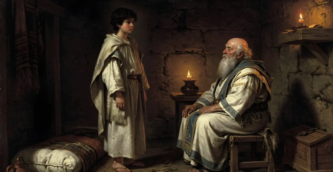1 Samuel 3:6-8 — 1 Samuel, oil painting · TruthPrints