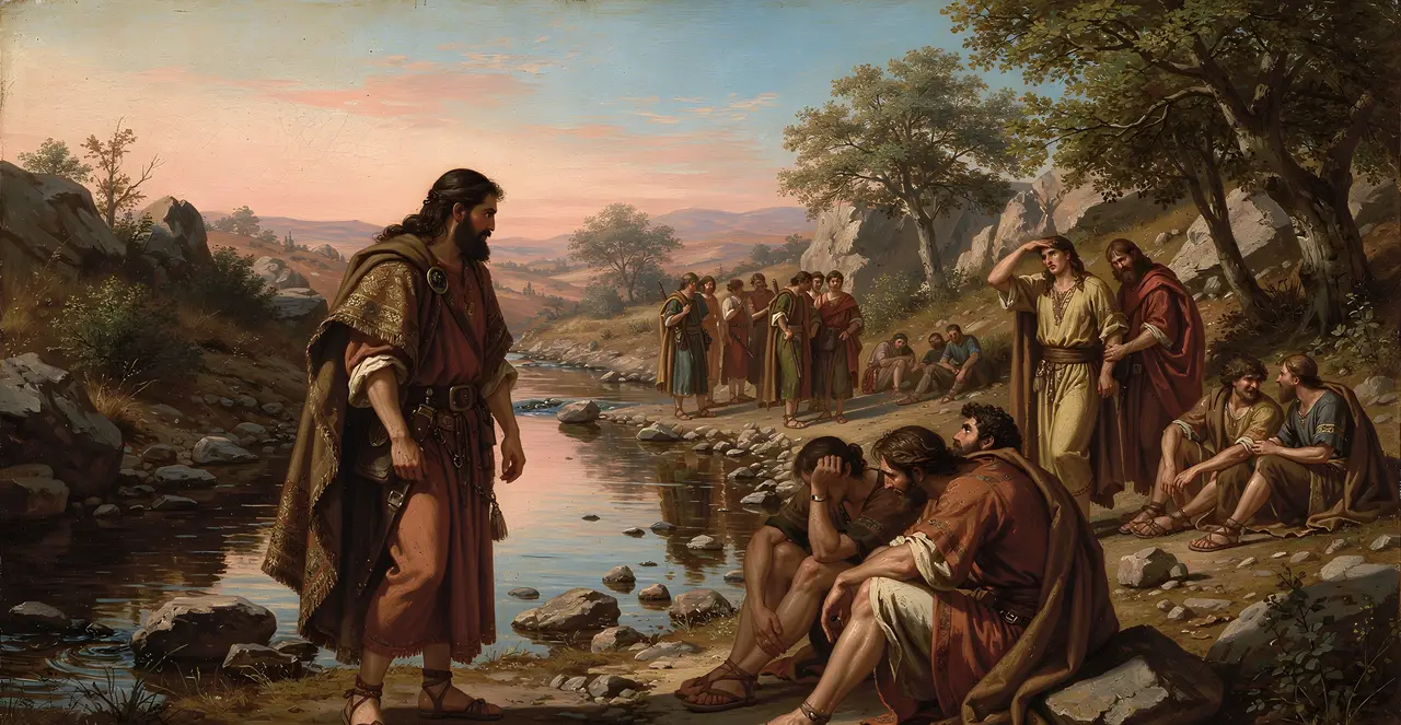 1. Samuel 30,21-22 — 1. Samuel, Ölgemälde · TruthPrints