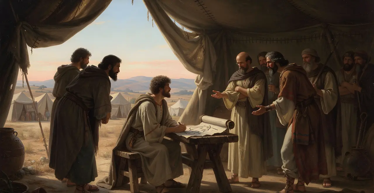 1. Samuel 30,23-25 — 1. Samuel, Ölgemälde · TruthPrints
